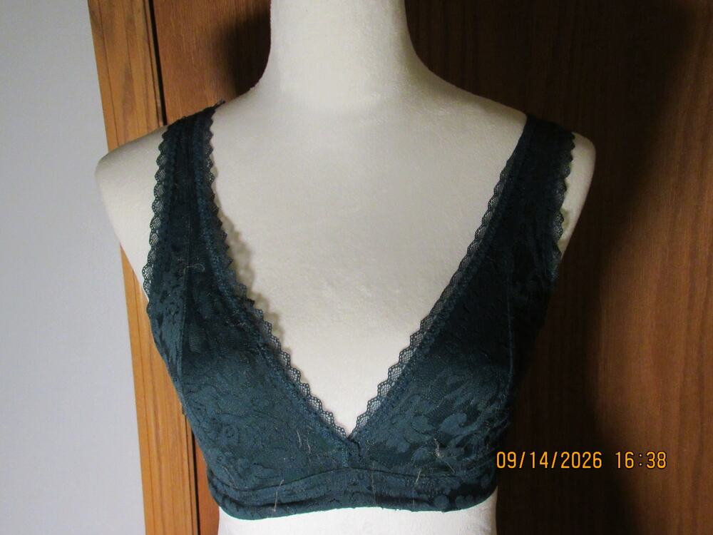 Green Maurices Bralette Size Medium